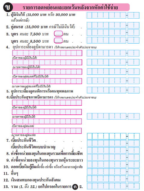 ค่าลดหย่อน