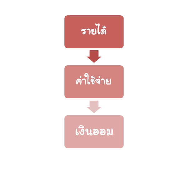 รายได้ ค่าใช้จ่าย เงินออม
