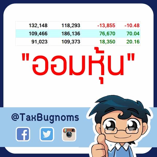 ออมหุ้น TAXBugnoms